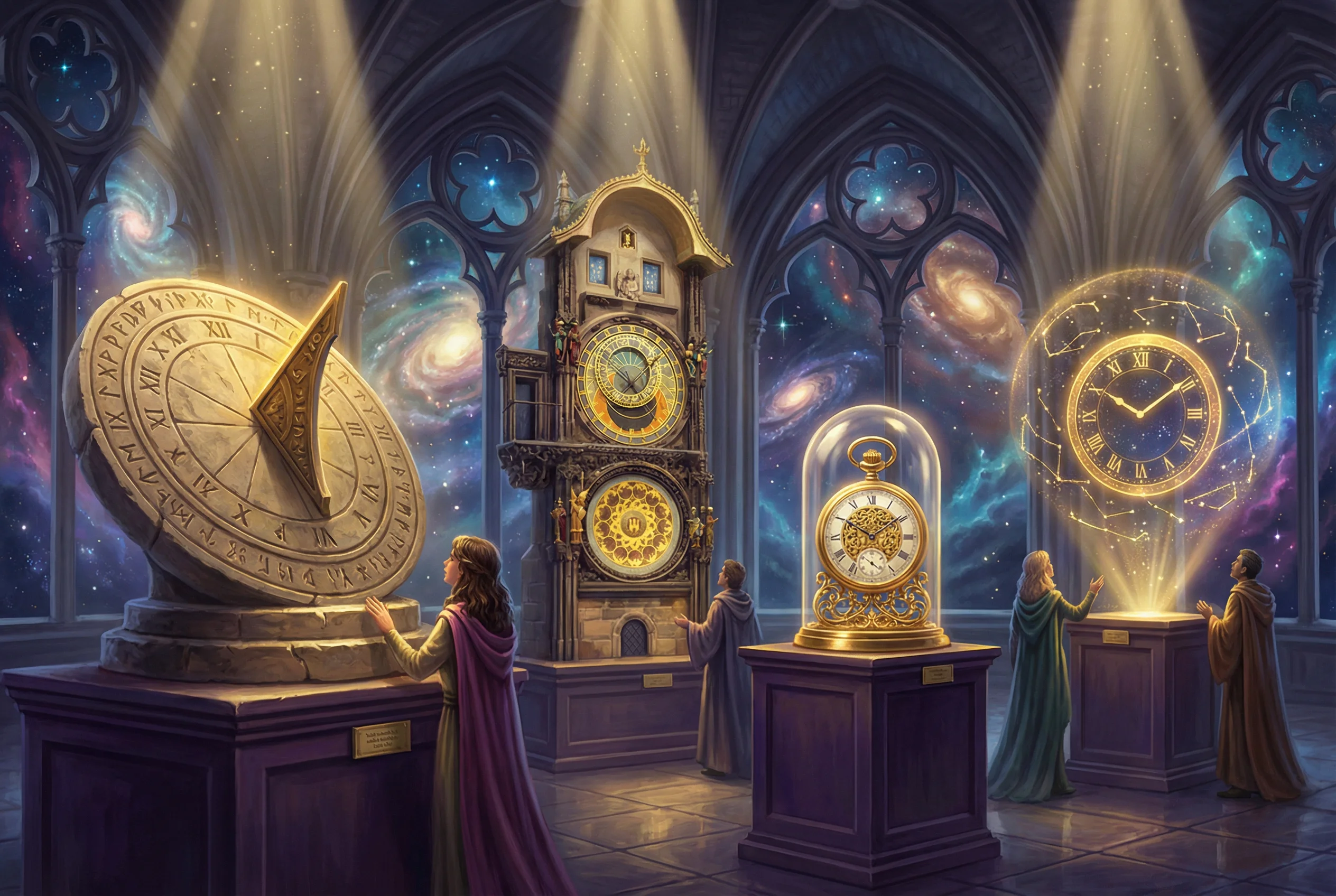 古典时钟收藏 - 象征 彩票网 的时间印记