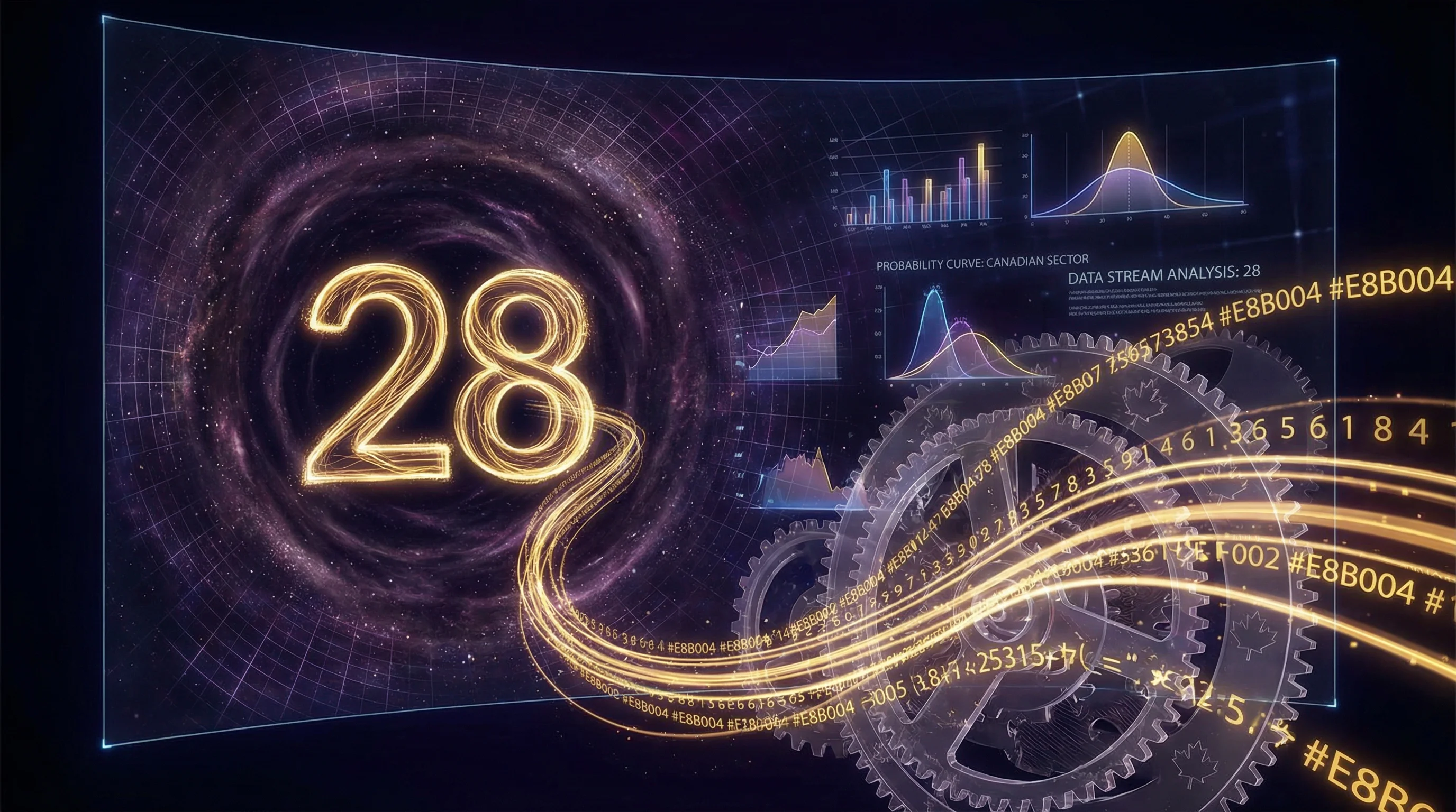 加拿大28 - 时空裂缝中的 彩票网 数字印记 - 时空旅人彩运编年史